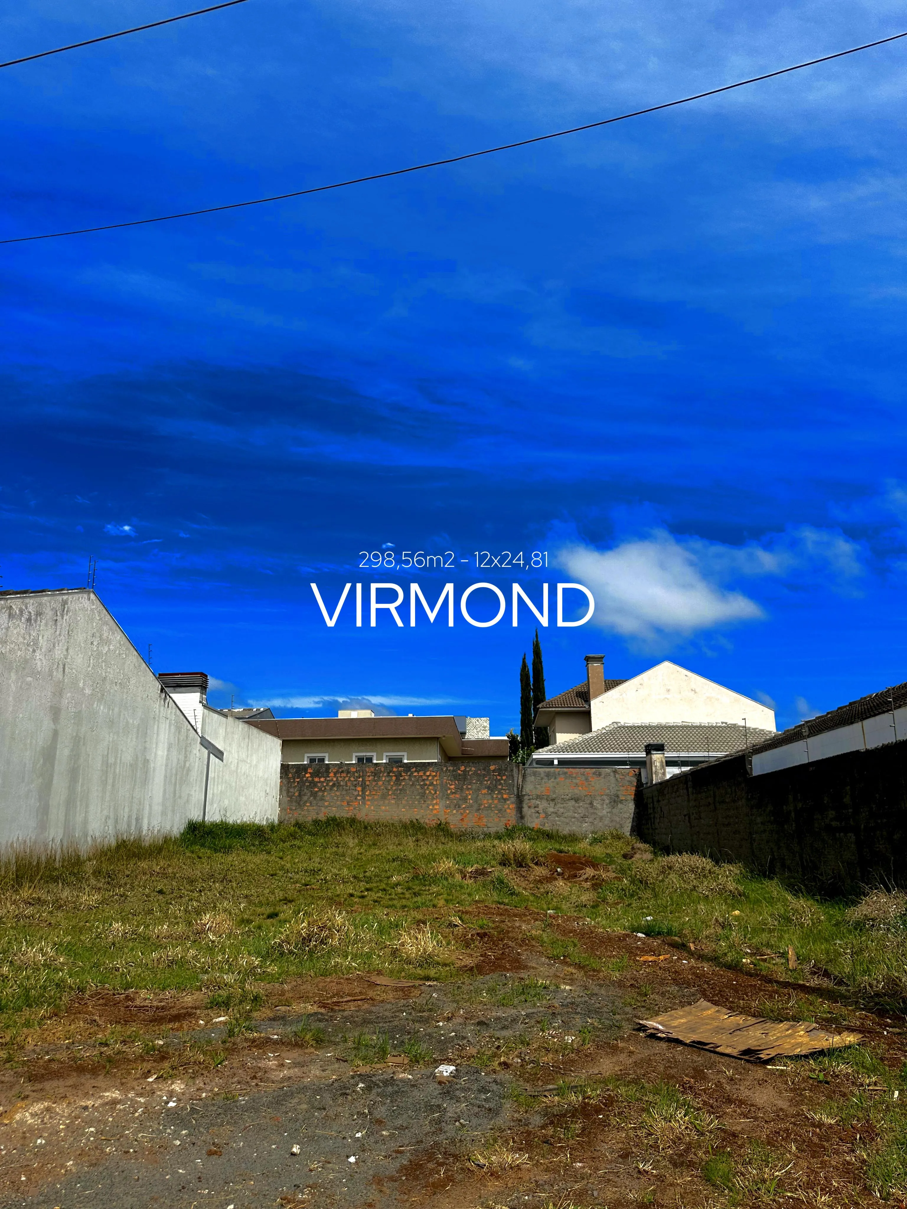 Terreno disponível no Virmond